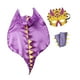 thumbnail image 5 of Disfraz de Dinosaurio Fantasía Perfecl Capa Violeta con Sombrero y Máscara, 5 of 7