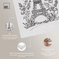 thumbnail image 4 of Eiffel Tower Embroidery Canvas Paris Art Prints by Art Remedy, Gallery Wrapped, 24" x 36", 4 of 7