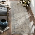 thumbnail image 3 of SAFAVIEH Patina Vasiliki Border Runner Rug, Grey/Blue, 2'2" x 8', 3 of 4