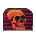 thumbnail image 2 of Lsque Skull And Flag Usa Print 4 Slice Toaster Cover , Kitchen Appliance Dustproof Protector , Toaster Protector Dustproof Kitchen Appliance Cover, 2 of 7