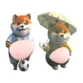 thumbnail image 2 of Animal Stickers-Laptop Stickers,3D Shiba Inu Dog Belly Sticker Cute 3D Soft Belly Stickers Stomach Design Adhesive Dog Sticker Decorative Fun Stickers For Adults Decals, 2 of 9