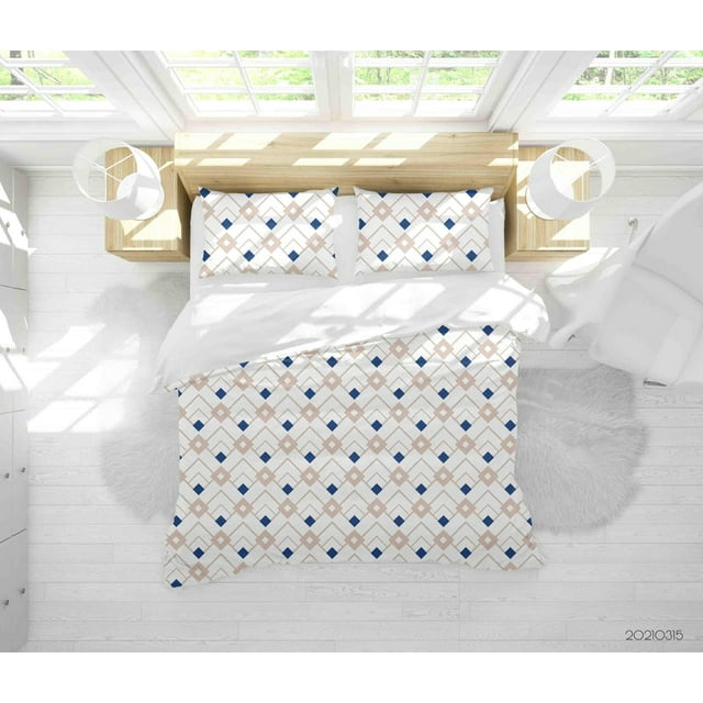 3D Abstract Geometric Art Decoration Quilt Cover Set Bedding Set Duvet Cover