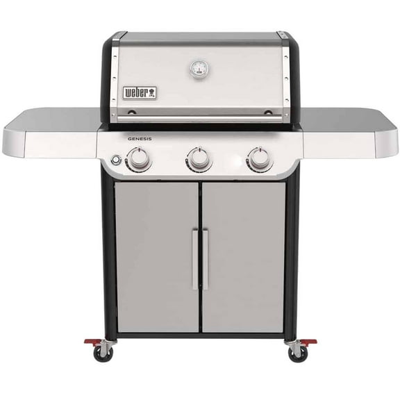 Weber Genesis S-315 3 Burner Liquid Propane Grill Stainless Steel