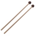 thumbnail image 2 of 2 baquetas de percusión con mango de madera de 15,55'', cabeza de goma, martillo de marimba para café, 2 of 9