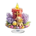 thumbnail image 2 of Easter Decorations 2D Flat Acrylic Desktop Rotating Ornament Desktop Decoration Easter Theme Decoration Accessories, 2 of 7