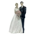 thumbnail image 2 of Estatua de estatuilla de pareja Colcomx Figura de resina de pareja de amor, 2 of 6