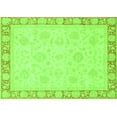 thumbnail image 1 of Ahgly Company Indoor Rectangle Abstract Green Modern Area Rugs, 7' x 9', 1 of 4
