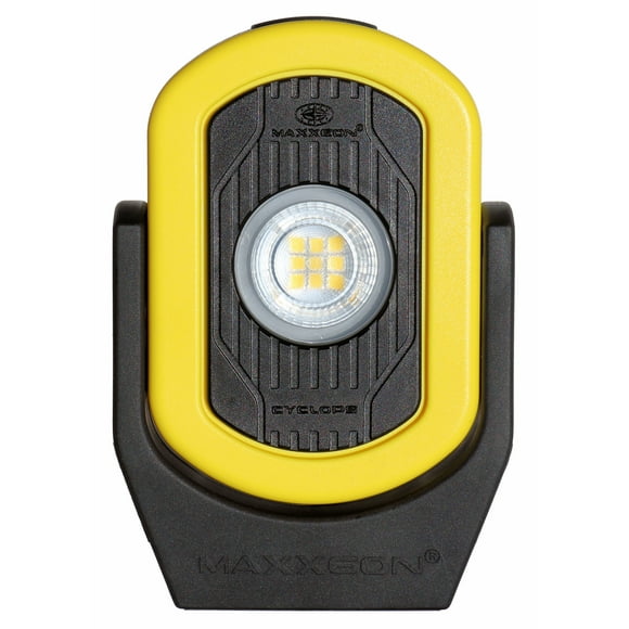 Maxxeon MXN00812 Cyclops WorkStar Rechargeable 720 Lumen LED Work Light, Yellow
