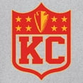 thumbnail image 3 of Kansas Shield Women's V-Neck T-shirt Champions Game Day Fantasy Football K.C. Fan, 3 of 7