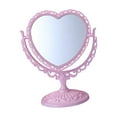 thumbnail image 1 of Espejo de maquillaje shamjiam de escritorio giratorio para maquillarse Corazon Rosa, 1 of 8
