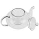 thumbnail image 5 of Tetera de vidrio con colador para flores, tetera de vidrio transparente, tetera para té en flor, 5 of 7