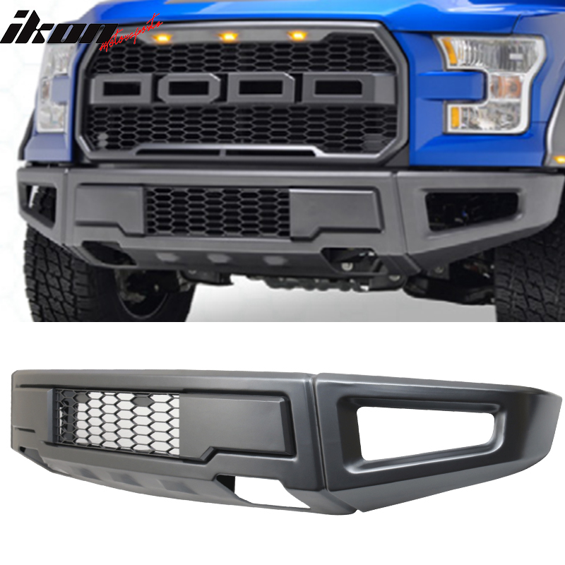 Compatible with 15-17 F150 New Raptor Style Front Bumper ...