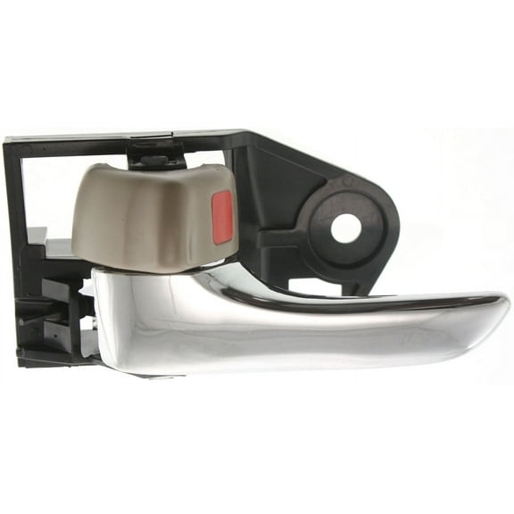 Interior Door Handle Compatible with 2005-2012 Toyota Avalon Front or Rear, Driver Side Chrome lever