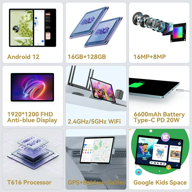 Android 15 Tablet 11 inch Tablets, Headwolf WPad7 16GB RAM 128GB ROM TÜV FHD Display Octa Core Android Tablet, 8000mAh Battery Fast Charge, 2.4G/5G Android 15 Tablet 11 inch Tablets, Headwolf WPad7 16GB RAM 128GB ROM TÜV FHD Display Octa Core Android Tablet, 8000mAh Battery Fast Charge, 2.4G/5G