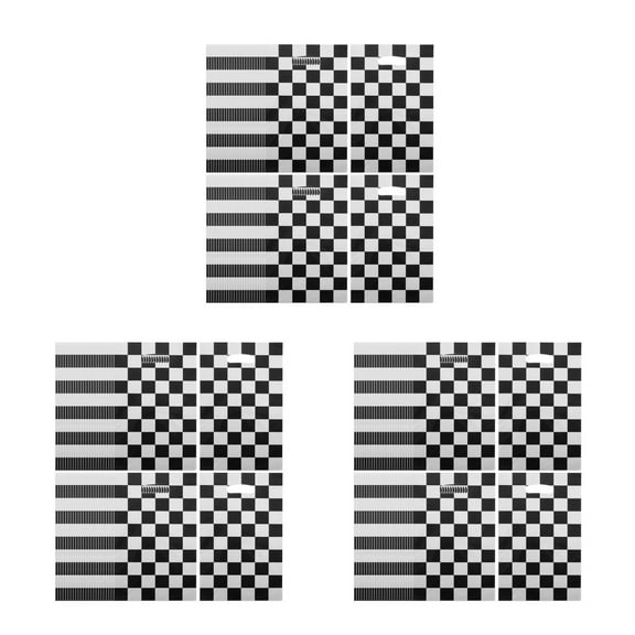 150 pcs  Racing Car Theme Gift Pouch Black and White Checkered Printing Packing Tote Bags Gift Wrapping Supplies for Birthday Party Shop Store