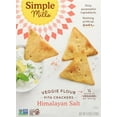 thumbnail image 4 of Simple Mills Veggie Pita Crackers, Himalayan Salt - Gluten Free, Vegan, Healthy Snacks, Paleo Friendly, 4.25 Ounce (Pack of 1), 4 of 5