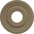 thumbnail image 5 of Ekena Millwork 12 1/4"OD x 4"ID x 1 1/8"P Jackson Ceiling Medallion (Fits Canopies up to 7 3/8"), Hand-Painted Brass, 5 of 8