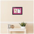 thumbnail image 2 of ArtToFrames Collage Photo Picture Frame with 2 - 5x7" Openings, Framed in Black with Tulip and Black Mats (CDM-3926-37), 2 of 8