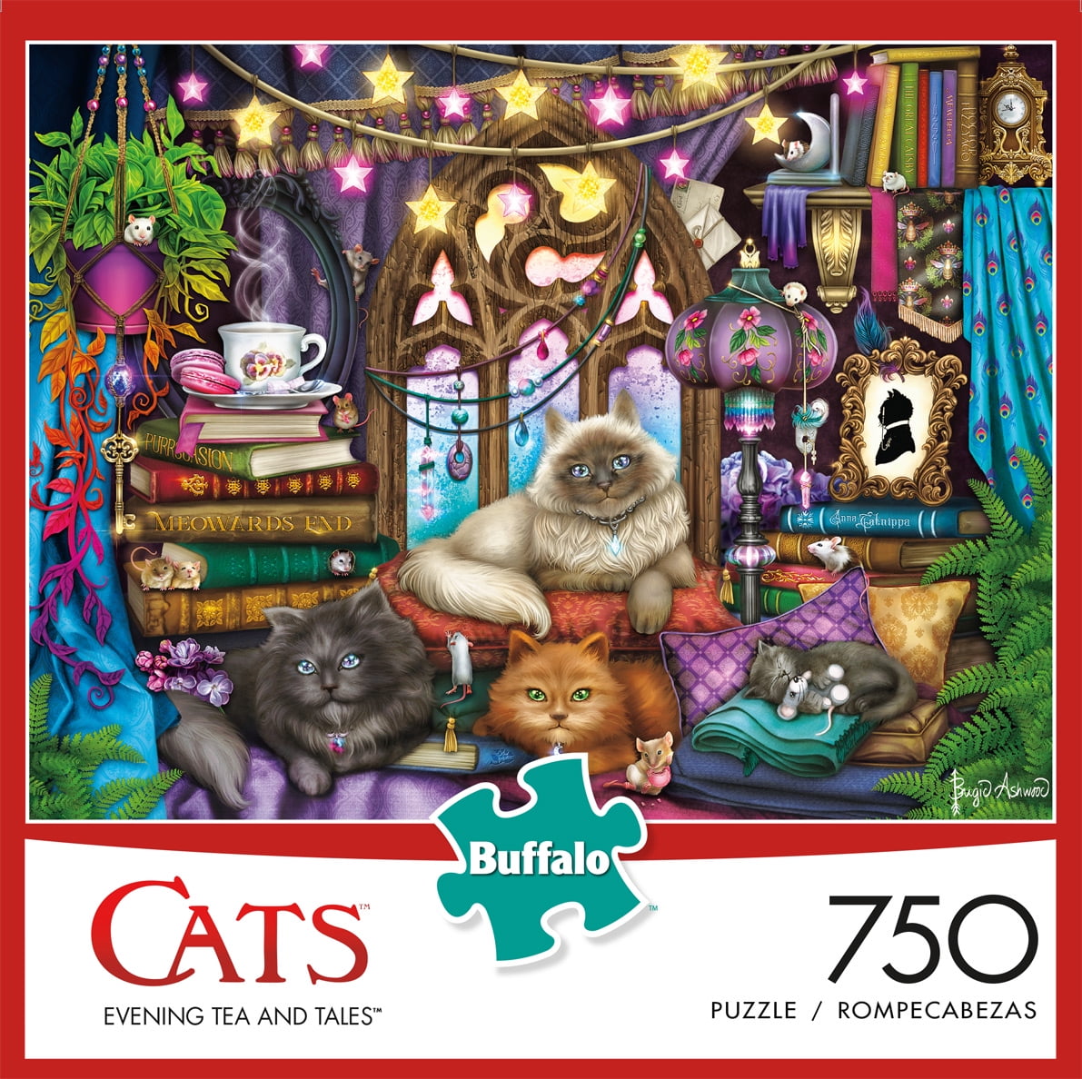 Cats “spice Rack Kittens” 750 PC Jigsaw Puzzle Buffalo Games for sale online
