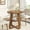 Walnut, variant on Small Round Dining Table for 2, 31.5 Inch Circle Dining Table with Storage Shelf, Modern Dining Table for Living Room, Walnut