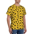 thumbnail image 5 of Rocae Dinosaur for Men's Moisture-Wicking Crew Tee - T-Shirt for Sports, Outdoor Activities, and Casual WearLarge, 5 of 9