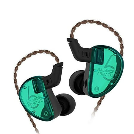 KZ IEM Earphone 3BA Balanced Armature Headphone HD Sound in Ear Monitor HiFi Stereo Noise Cancelling Earbuds AS06