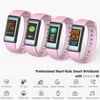 Indigi Fitness Watch Smart Bracelet & Wristband - Bluetooth 4.0 w/ Heart Rate / Blood Pressure / Sleep Monitor / Calorie