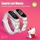 thumbnail image 3 of Reloj Digital de Hello Kitty para niños, pulsera electrónica LED de silicona con diseño de Anime Sanrio Melody, regalo de cumpleaños, 3 of 4