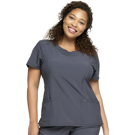 

Cherokee Infinity Women s Scrubs Top Round Neck 2624A