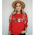 thumbnail image 4 of MOUSYA Christmas Coffee Sweatshirt Women Merry Christmas Shirt Ice Cream Graphic Pullover Holiday Casual Novelty Tops, 4 of 9