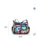 thumbnail image 2 of Bandolera NOTAG Floral de nylon para mujer, 2 of 7