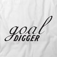thumbnail image 2 of Goal Digger T-Shirt | Motivational Quote White Tee Gift, 2 of 5