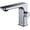 12-Chrome, variant on Gun Grey Bathroom Brass Basin Faucet Mixer Hot Cold Water Tap One Hole Deck Mounted Micro Generator Temperature Display