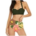 thumbnail image 2 of Bikini de Dos Piezas Con Estampado Para Mujer, Traje de Baño Con Almohadilla Push-Up, Conjunto de Ropa de Playa Odeerbi ODB117947, 2 of 4