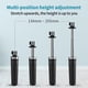 thumbnail image 3 of TELESIN GP-MNP-092-X Mini Cámara de Acción Extensible Selfie Stick Trípode, 3 of 8