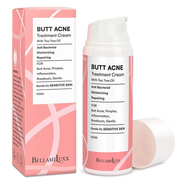 BellamiLuxx Butt Acne Treatment Cream, Pure Plants Extracts for Reduce