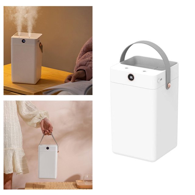 Humidificador de Aire con Boquils Dobles , 3L, con Alimentación Por USB, Nebulizador, Purificador de Nieb Portátil, Eléctrico, 10 Horas Baoblaze dormitorio de humidificadores