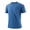 Blue, variant on Men Tee Shirts Quick Dry Shirts for Men Short Sleeve Crewneck Tee Crewneck Workout Shirts Dressy Causal T Shirt Lightweight Gym Tops