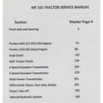 thumbnail image 2 of Massey Ferguson 165 Tractor Continental Engine Service Manual Set, 2 of 11