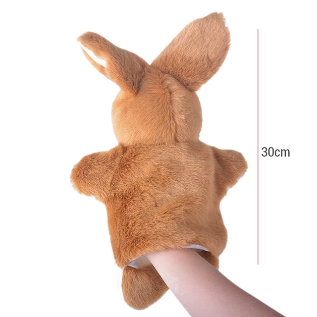 Marionetas de mano de peluche, juguete de animal, juguete imaginativo para contar historias, regalo para niños