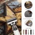 thumbnail image 5 of Entryway Rug 2'x3', Vintage Farmhouse Kitchen Runner Rugs Non-Slip Carpet Mats, Wooden Western Texas Star Pattern Bedside Rugs Runners Washable Floor Carpet for Bathroom Laundry Room, 5 of 8