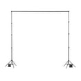 thumbnail image 2 of STAWAY 10x10 ft Backdrop Stand Kit - Heavy-Duty, Adjustable, Easy Setup for Photography, Parties & Events - Complete with Clips & Sandbags, 2 of 9