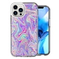 thumbnail image 1 of MUNDAZE Apple iPhone 14 Pro Max Paint Swirl Double Layer Phone Case Cover, 1 of 3