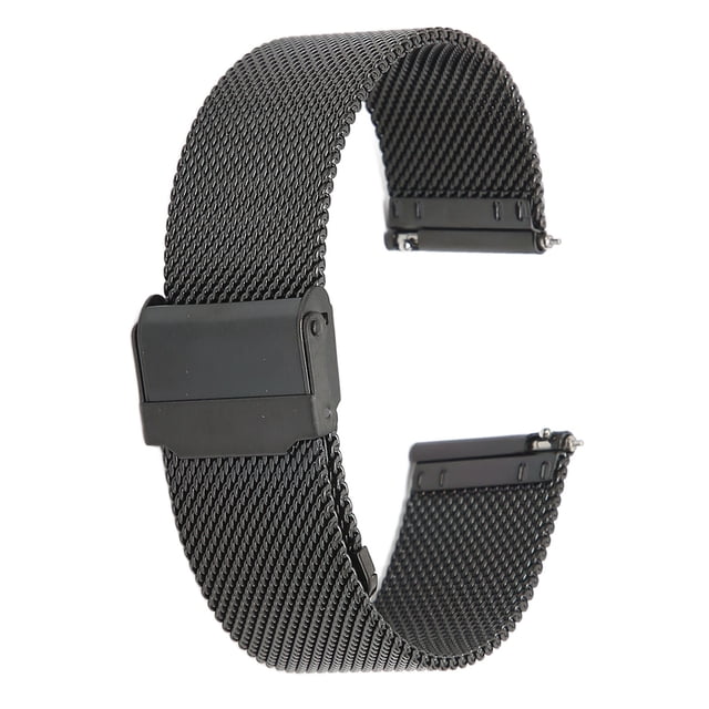 22mm Stainless Steel Watch Bands 22mm Stainless Steel Watch Strap 22mm Stainless Steel Watch Bands Mesh Woven Watch Straps Quick Release Watch Wristband With Universal Buckle For