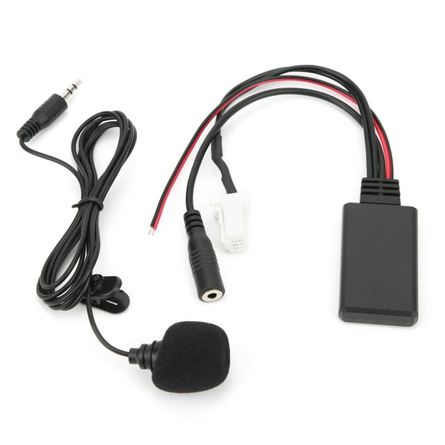 Adaptador de cable auxiliar Bluetooth 5.0 con micrófono manos libres de repuesto para Suzuki Swift, Vitra, Jimny