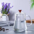 thumbnail image 3 of Dripper à Thé et Café de Qualité Supérieure avec Couvercle et Thé - transparent 350ml, 3 of 8