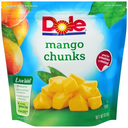 Dole Frozen Mango Chunks 16oz - Walmart.com