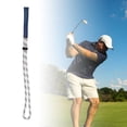 thumbnail image 2 of Entrenador de Swing de Golf, Cuerda de Velocidad de Oscilación, Amantes Del Golf, Entrenador de Cuerda de Práctica de Golf, 2 of 9
