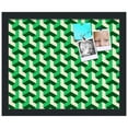 thumbnail image 2 of PinPix 16x13 Custom Cork Bulletin Board Baus Green Beige Poster Board Has a Fabric Style Canvas Finish, Framed in Baus Green Beige, by ArtToFrames (PinPix-1531), 2 of 5