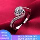 thumbnail image 1 of Anillos originales de lujo que nunca se desvanecen para mujer, regalo de compromiso, joyería propuesta, bandas de boda para novia, sin alergias (pendientes enviados) Dengxun unisex, 1 of 2
